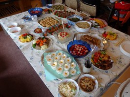 2013年度のイースター祝会のようす
